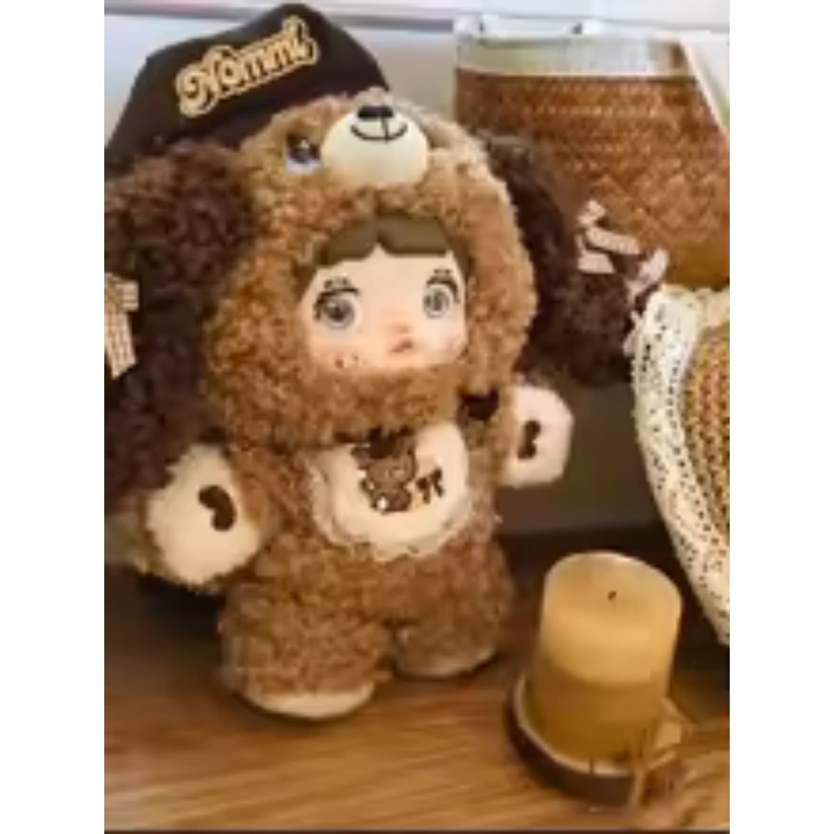 Nommi Chocolate Puppy Plush Doll Limited Edition