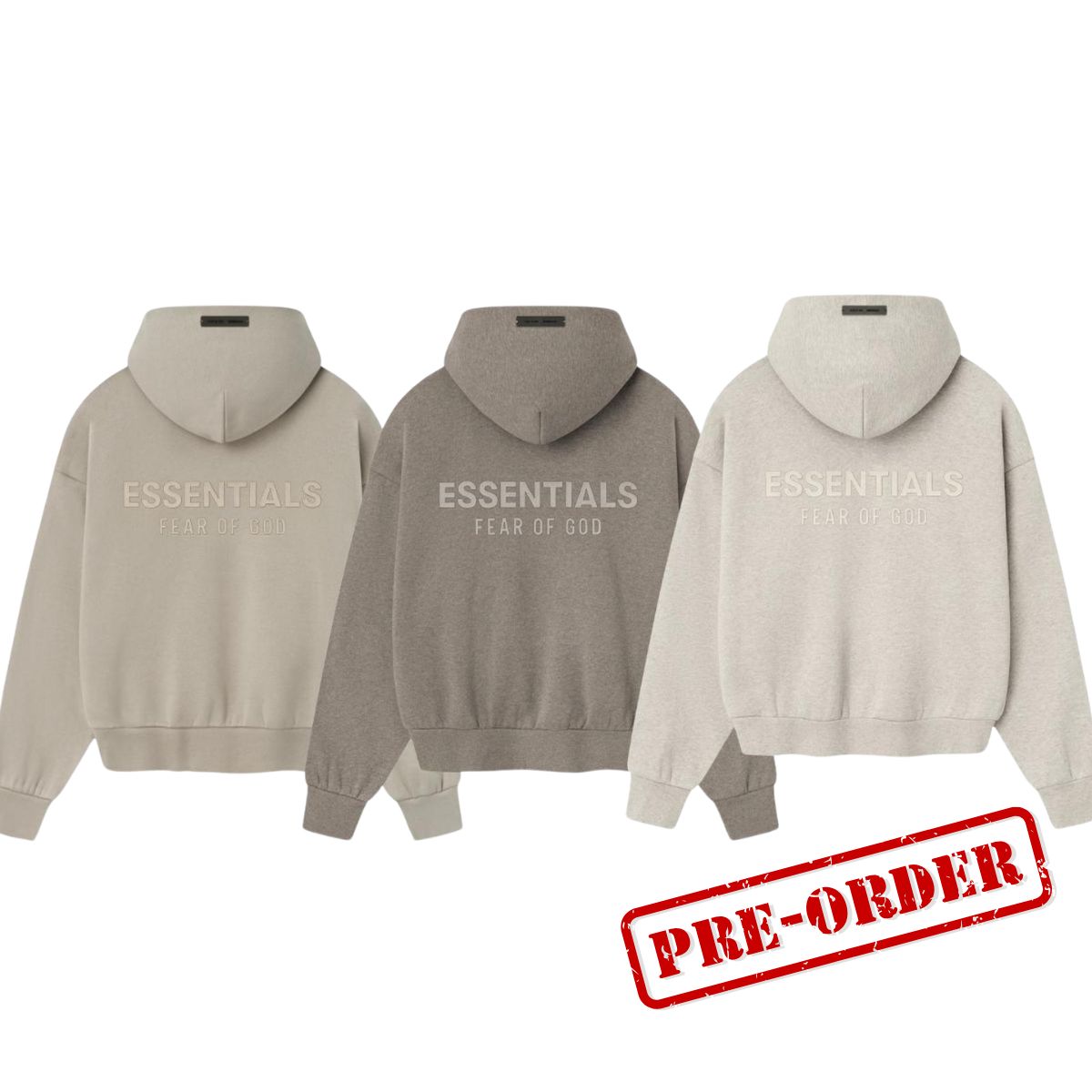 Fear of God Essentials Classic Fit Fleece Hoodie