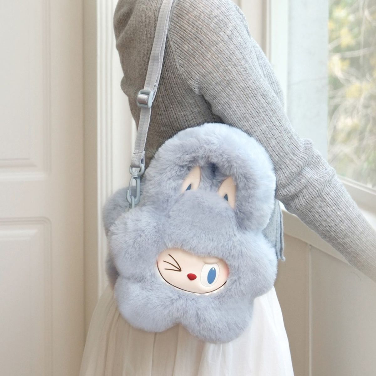 Pop Mart The Monster Classic Series Plush Flower Bag