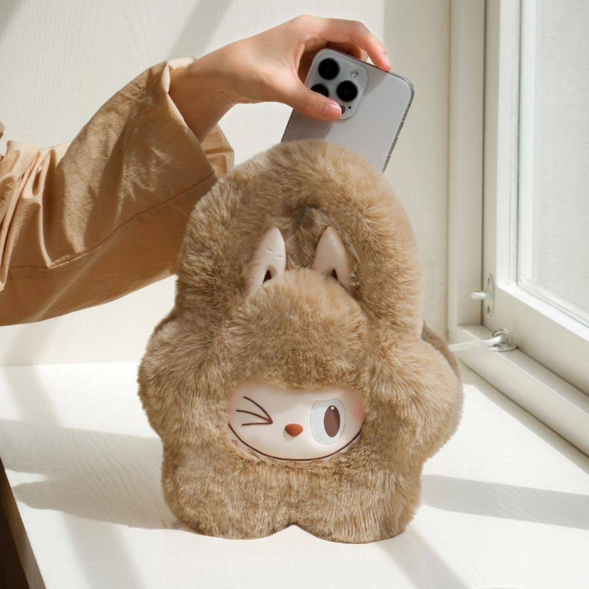 Pop Mart The Monster Classic Series Plush Flower Bag