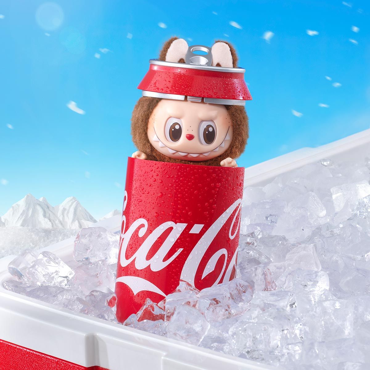 Pop Mart Labubu The Monsters Coca-Cola Series Vinyl Face