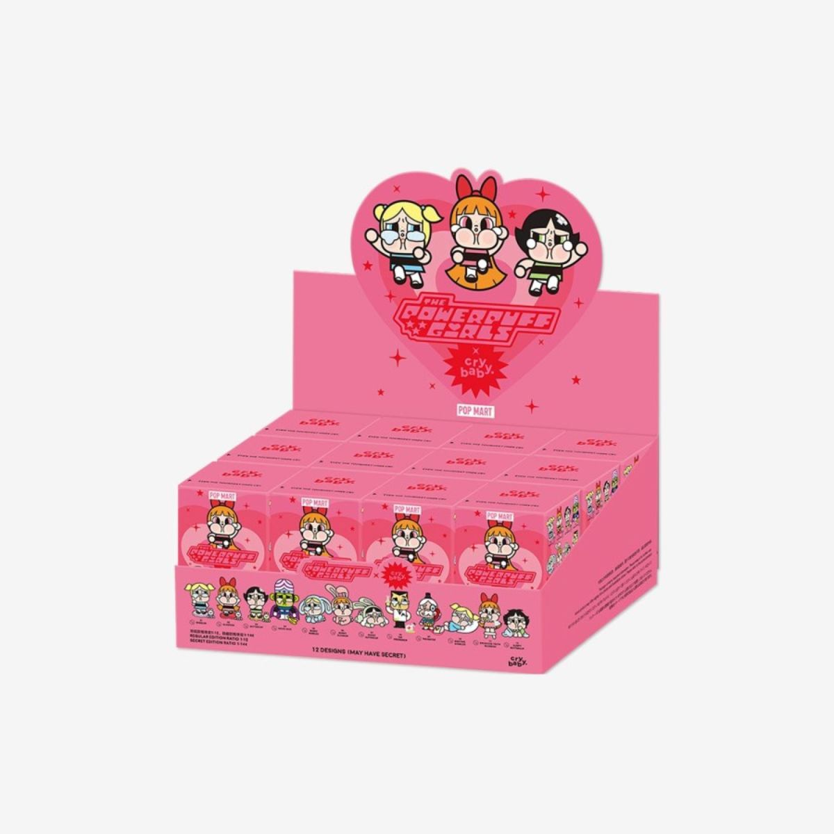 Pop Mart Crybaby x Powerpuff Girls Series Figures