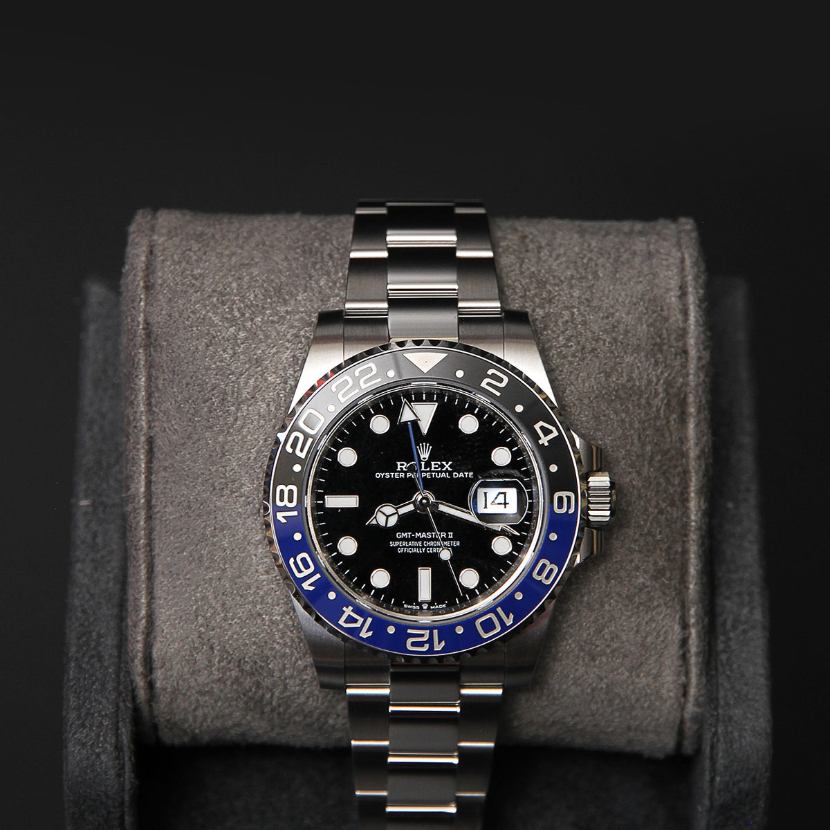 GMT Master II Batman 126710BLNR