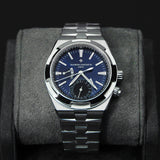 Vacheron 41 Overseas Dual Time Blue Dial 7900V/110A-B334