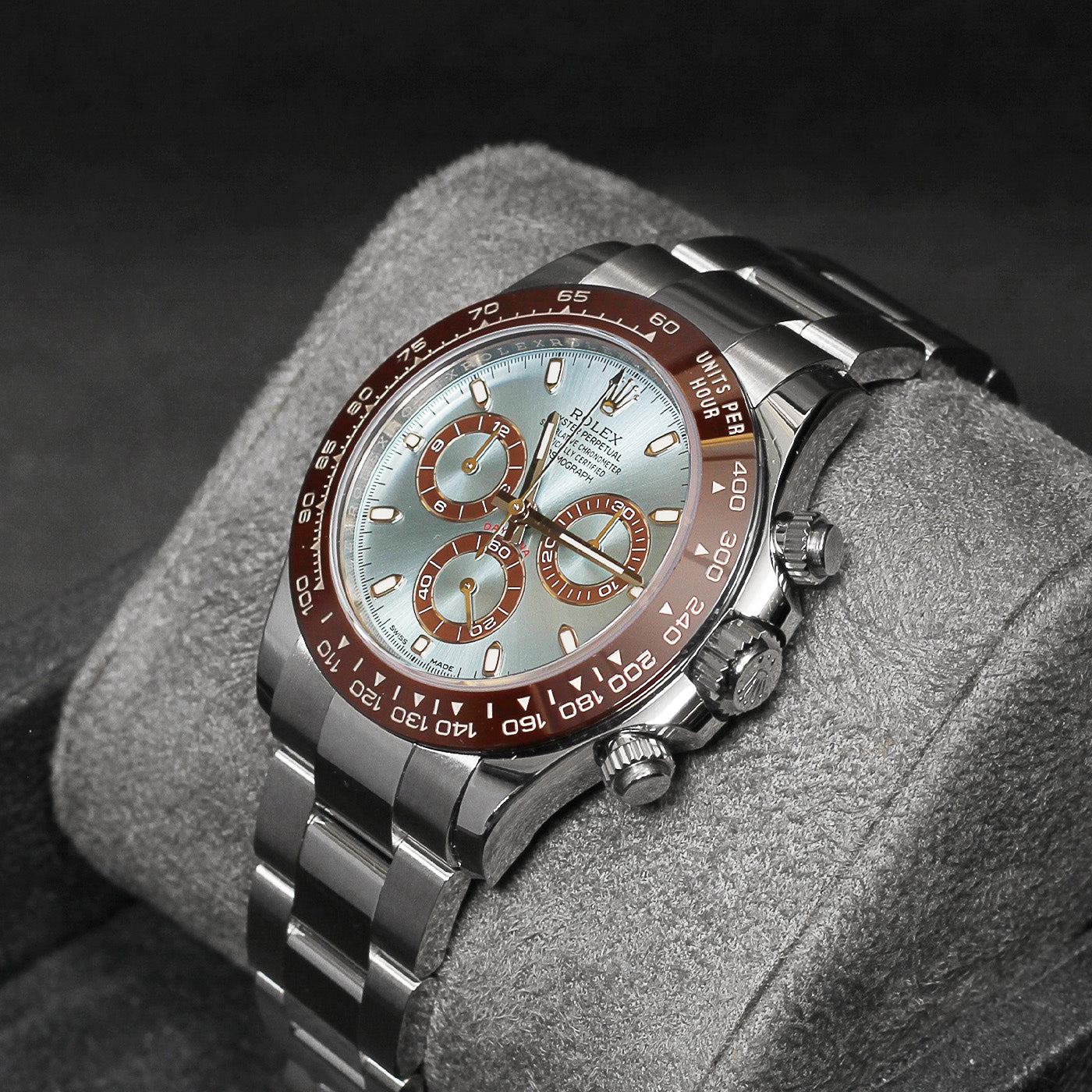 Daytona Platinum Ice Blue Dial 116506
