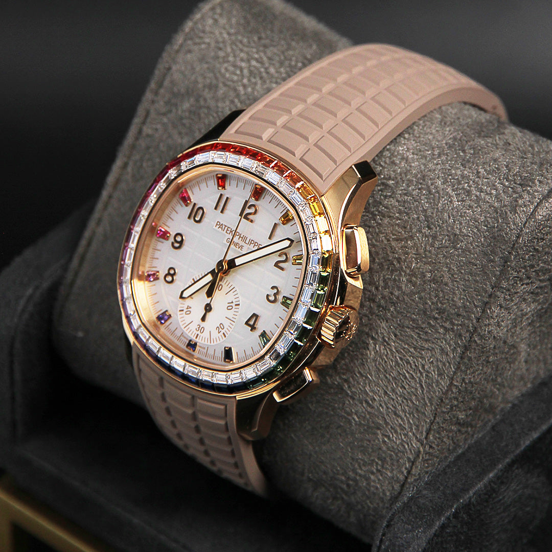 Aquanaut  Luce Rainbow Chronograph Joaillerie 7968/300R-001
