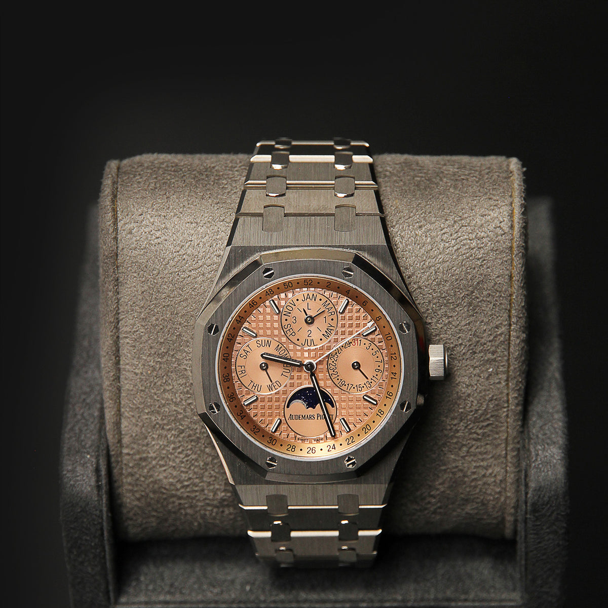 AP41 RO Perpetual Calendar Salmon Dial Limited 300 26615TI.OO.1220TI.01