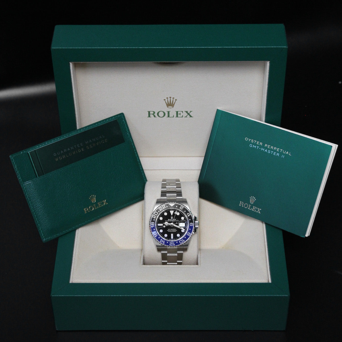 GMT Master II Batman 126710BLNR