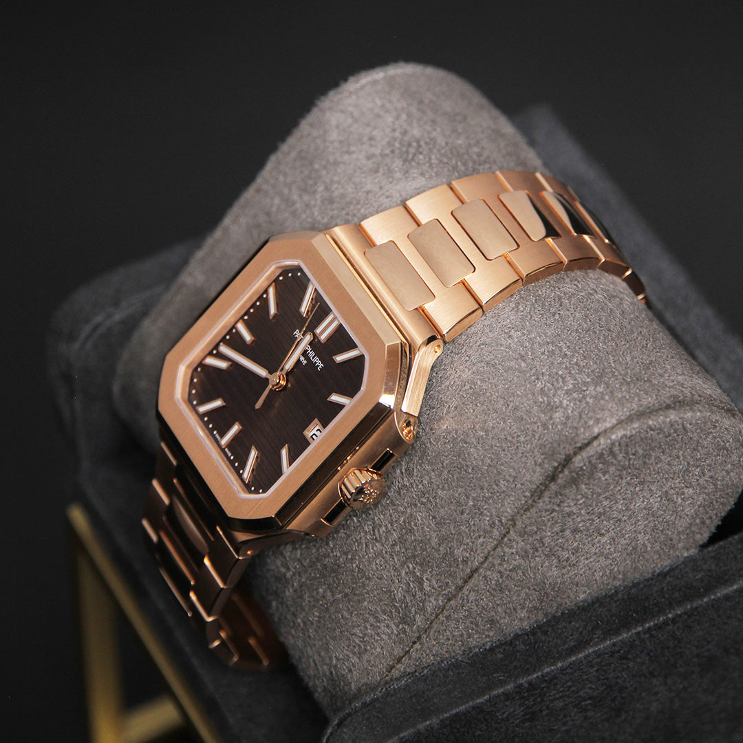 Patek Philippe Cubitus RG Sunburst Brown Dial 7128/1R-001