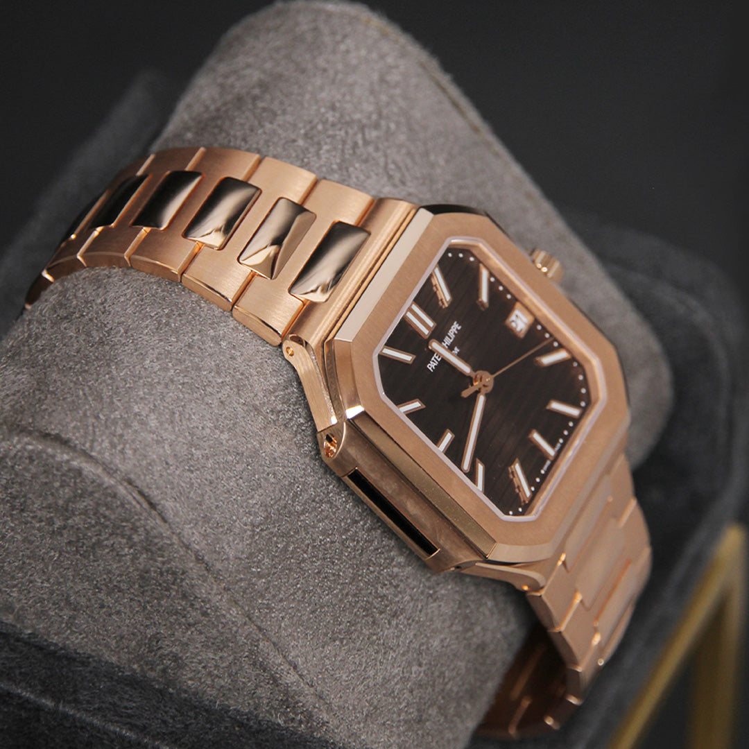 Patek Philippe Cubitus RG Sunburst Brown Dial 7128/1R-001