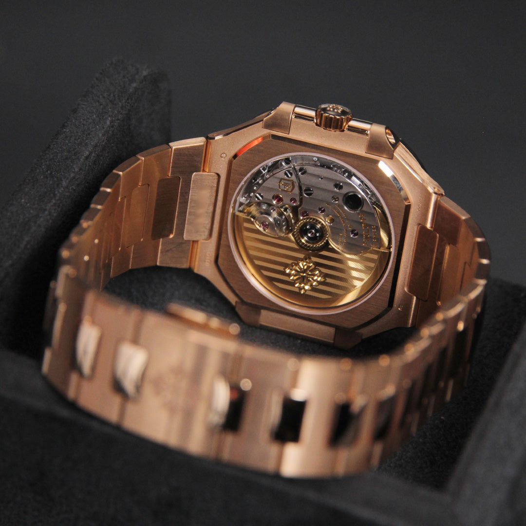 Patek Philippe Cubitus RG Sunburst Brown Dial 7128/1R-001