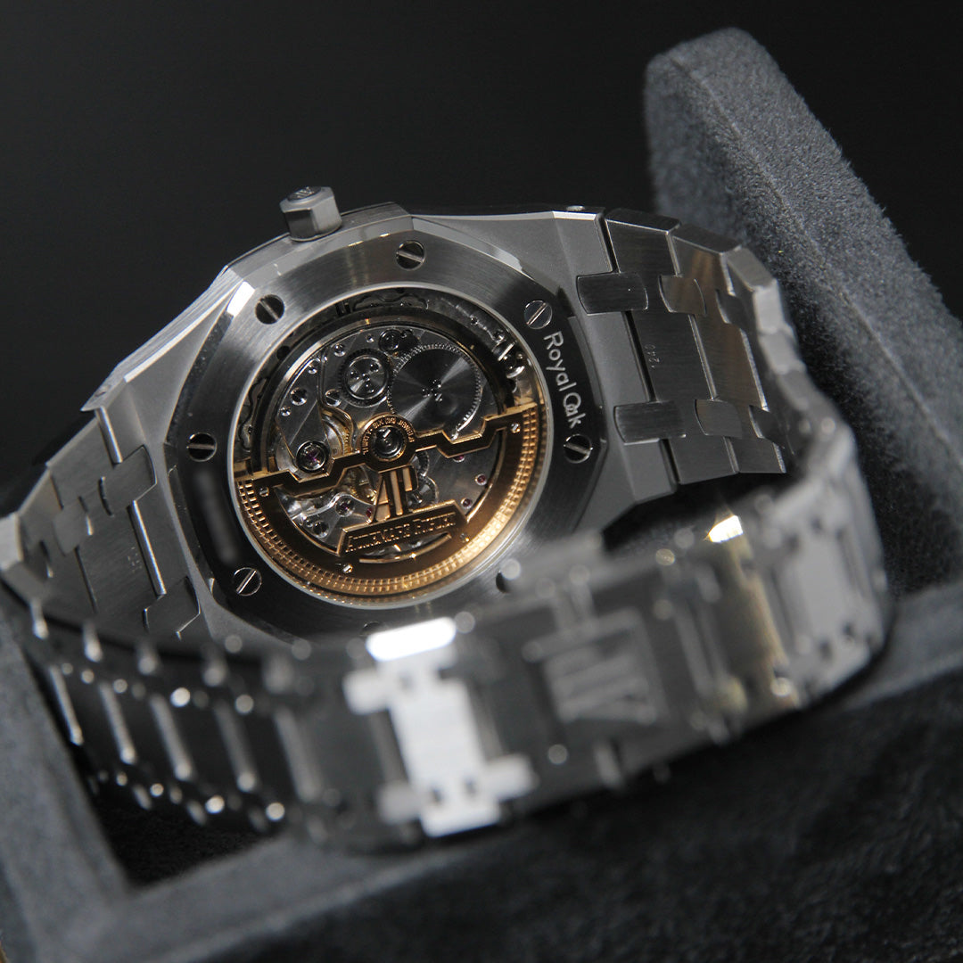 AP39 RO Jumbo Extra Thin Blue Dial 15202ST.OO.1240ST.01