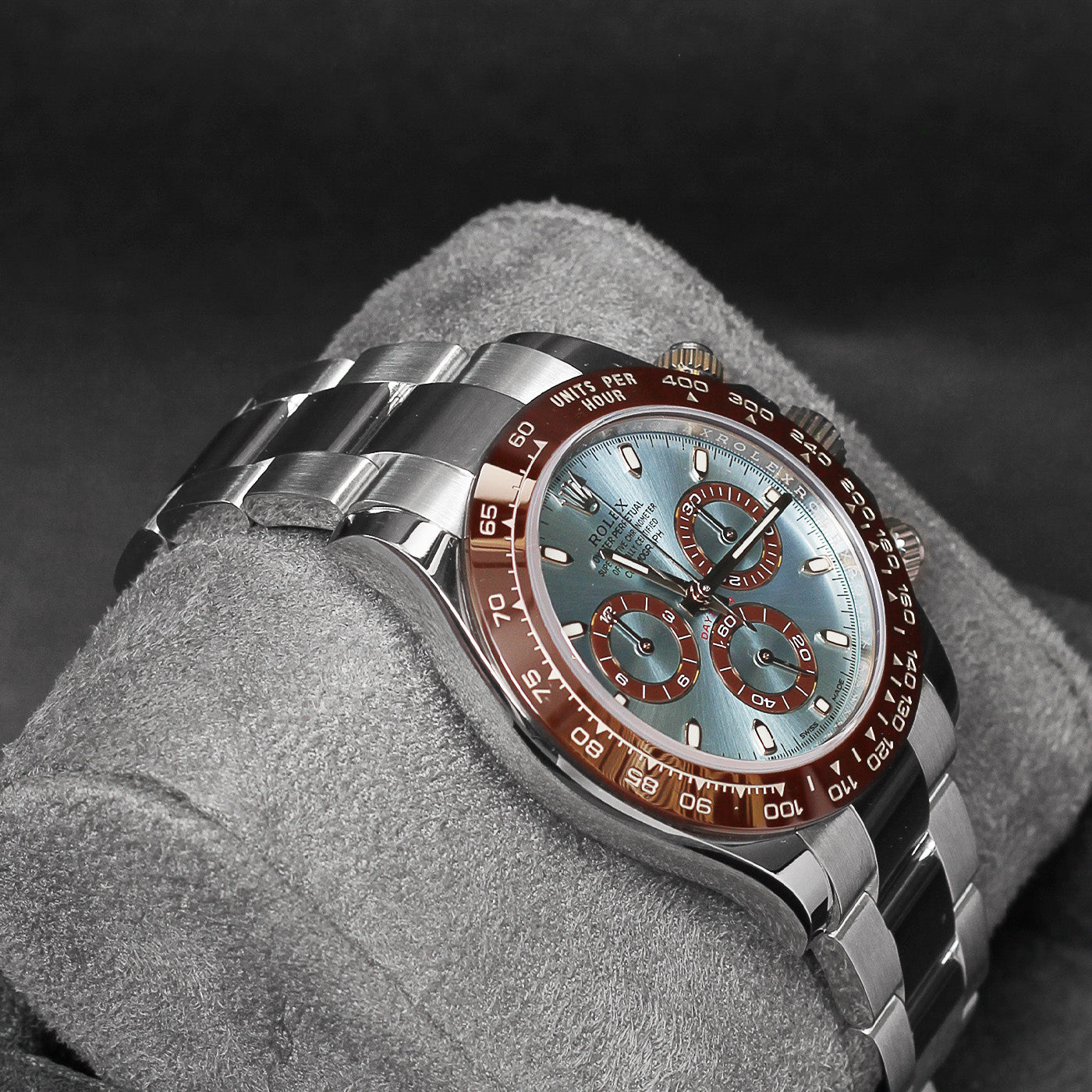 Daytona Platinum Ice Blue Dial 116506