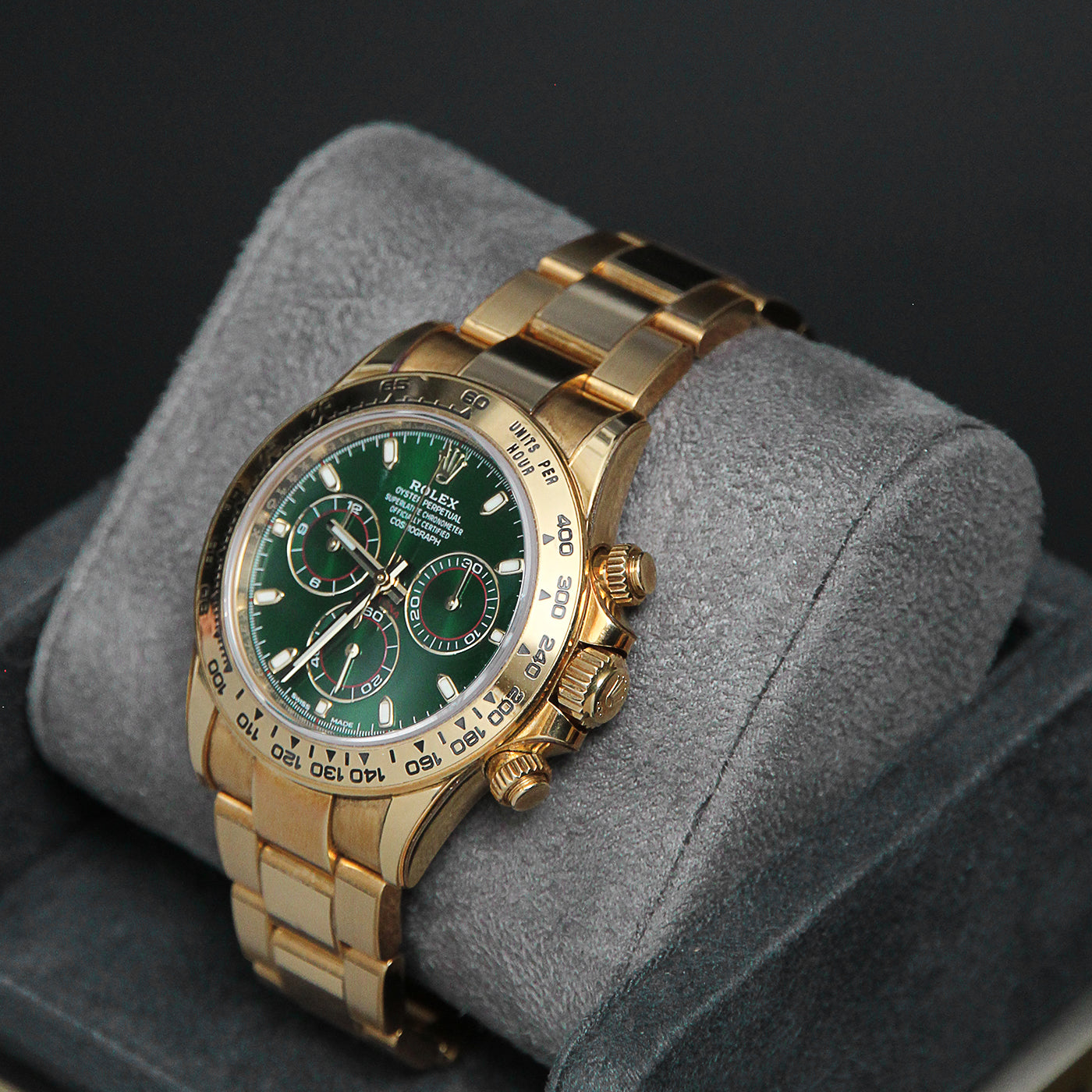 Daytona YG Green Dial 116508