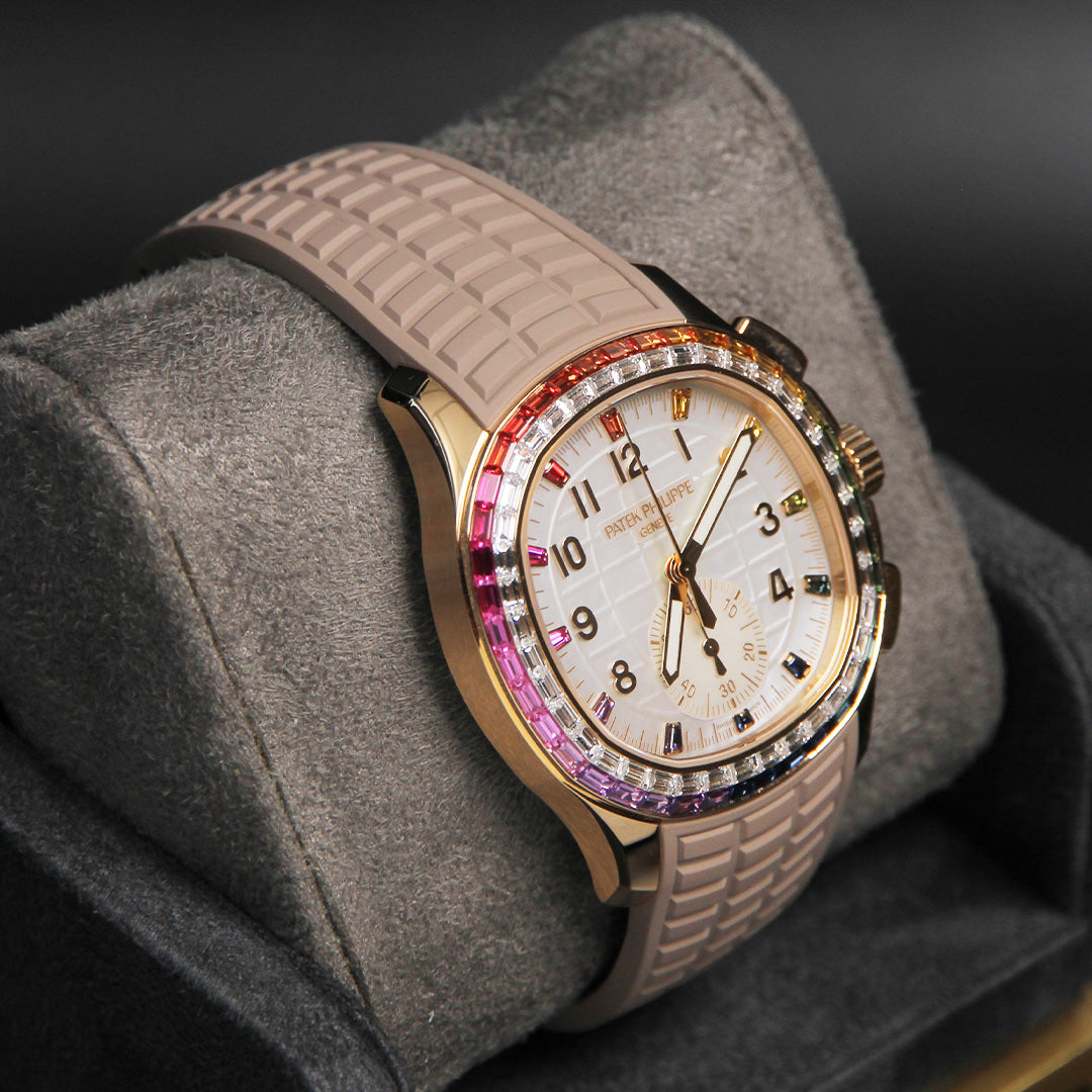 Aquanaut  Luce Rainbow Chronograph Joaillerie 7968/300R-001