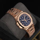 Patek Philippe Nautilus RG Sunburst Blue Dial 5990/1R-001