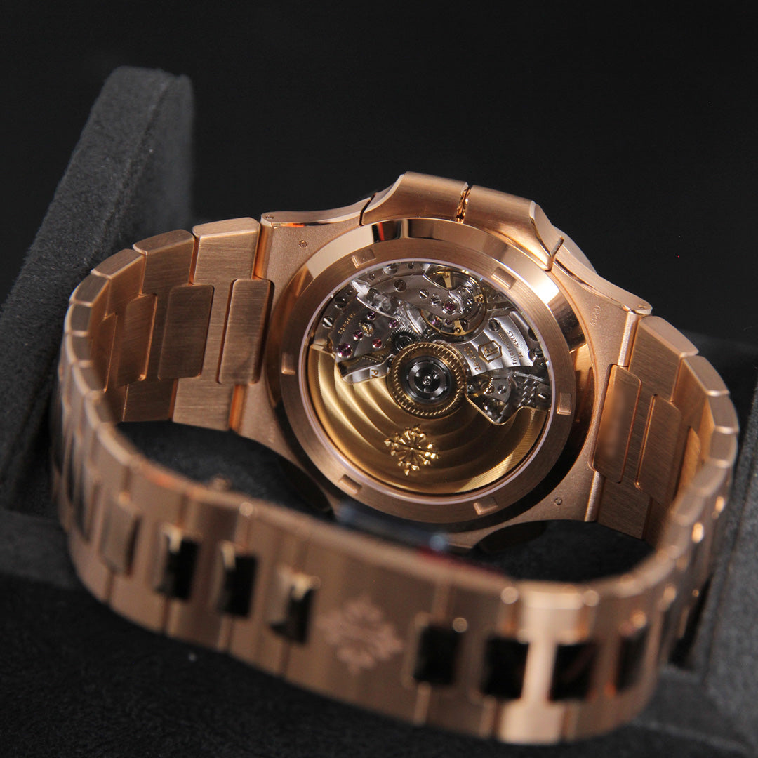 Patek Philippe Nautilus RG Sunburst Blue Dial 5990/1R-001
