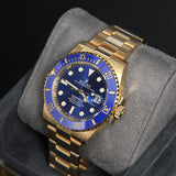 Submariner YG Royal Blue Dial 126618LB