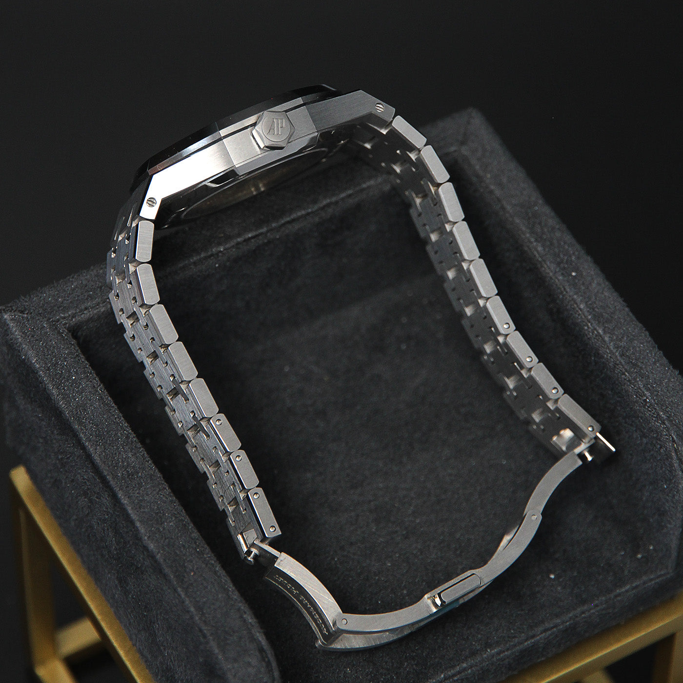AP37 RO Grey Dial Diamond Bezel 15451ST.ZZ.1256ST.02