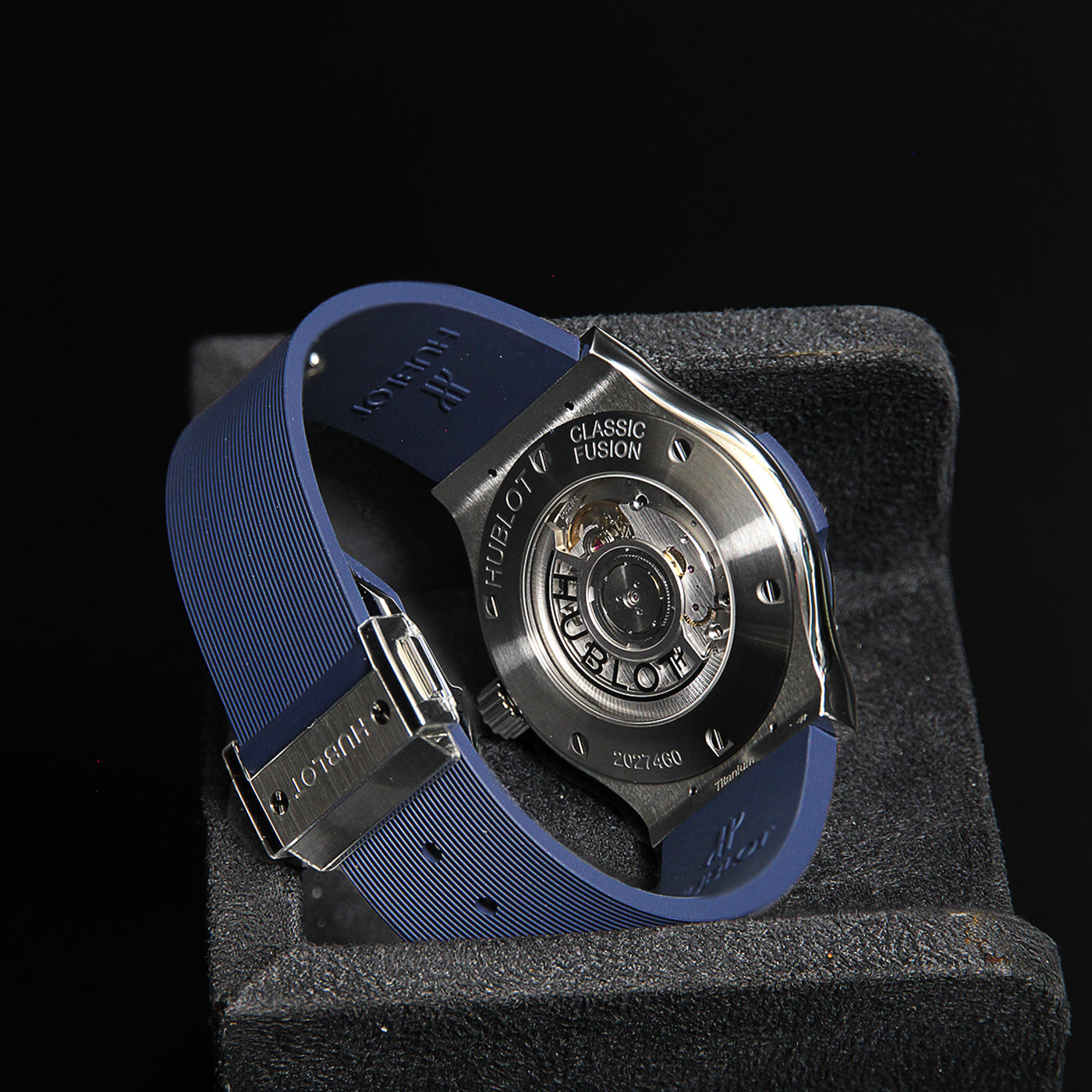 Hublot 42 Classic Fusion Titanium Blue 542.NX.7071.RX