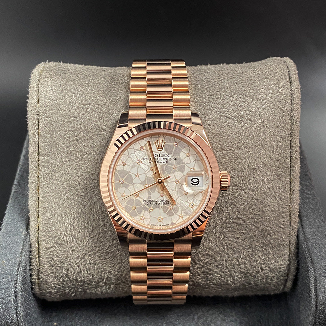 Datejust 31 RG Floral Dial 278275