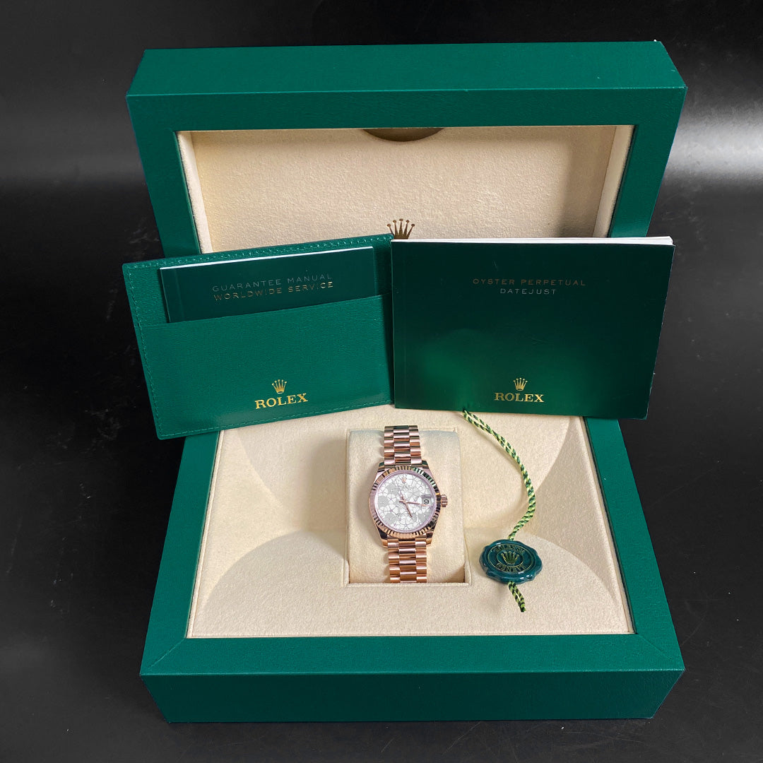 Datejust 31 RG Floral Dial 278275