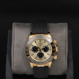 Daytona YG Golden Dial Oysterflex 116518LN