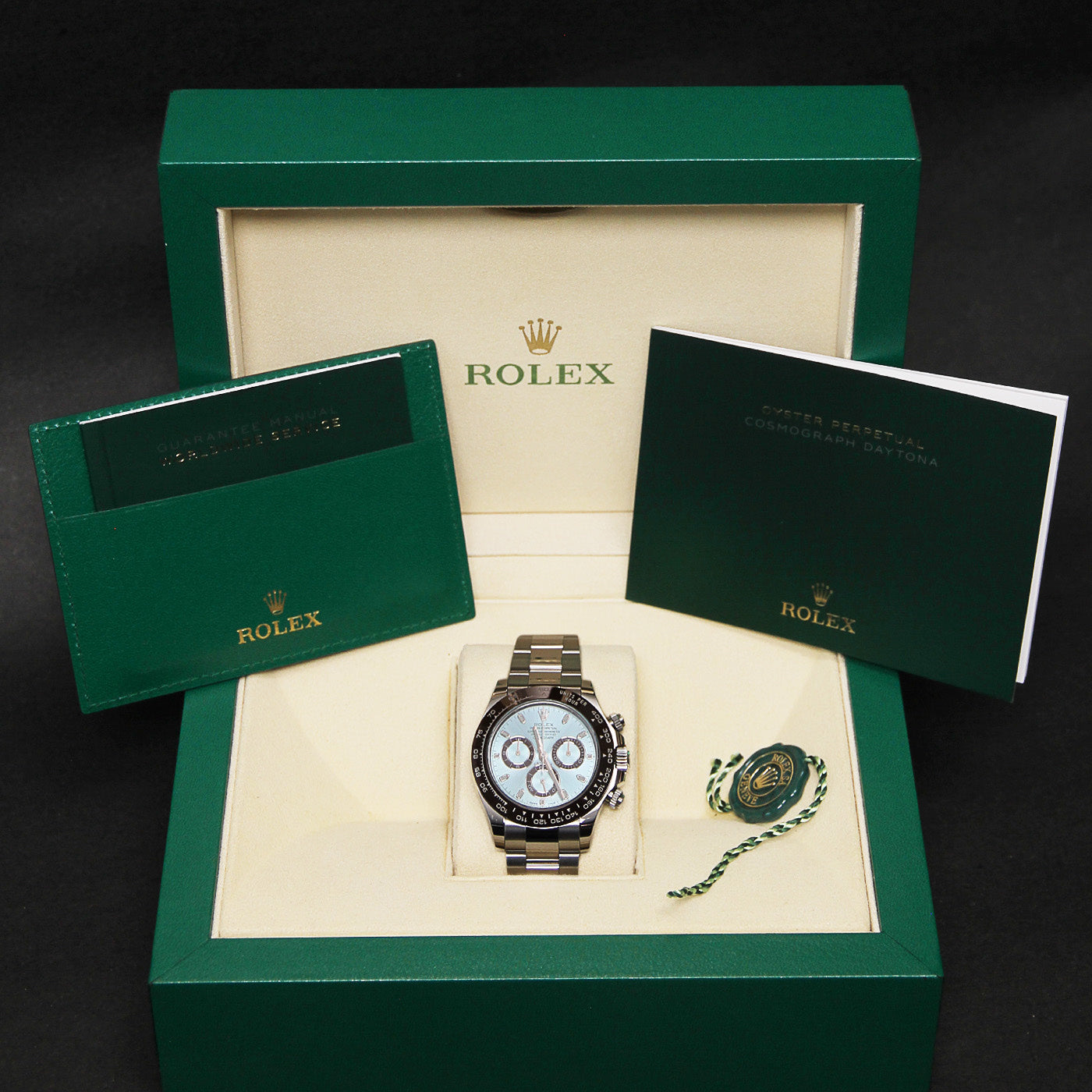 Daytona Platinum Ice Blue Dial 116506