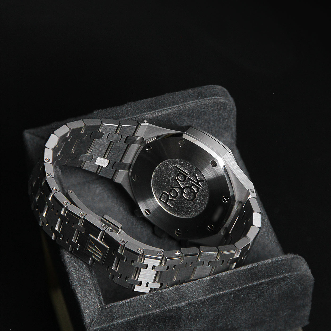 AP41 ROC Black Dial Silver Chrono  26331ST.OO.1220ST.02