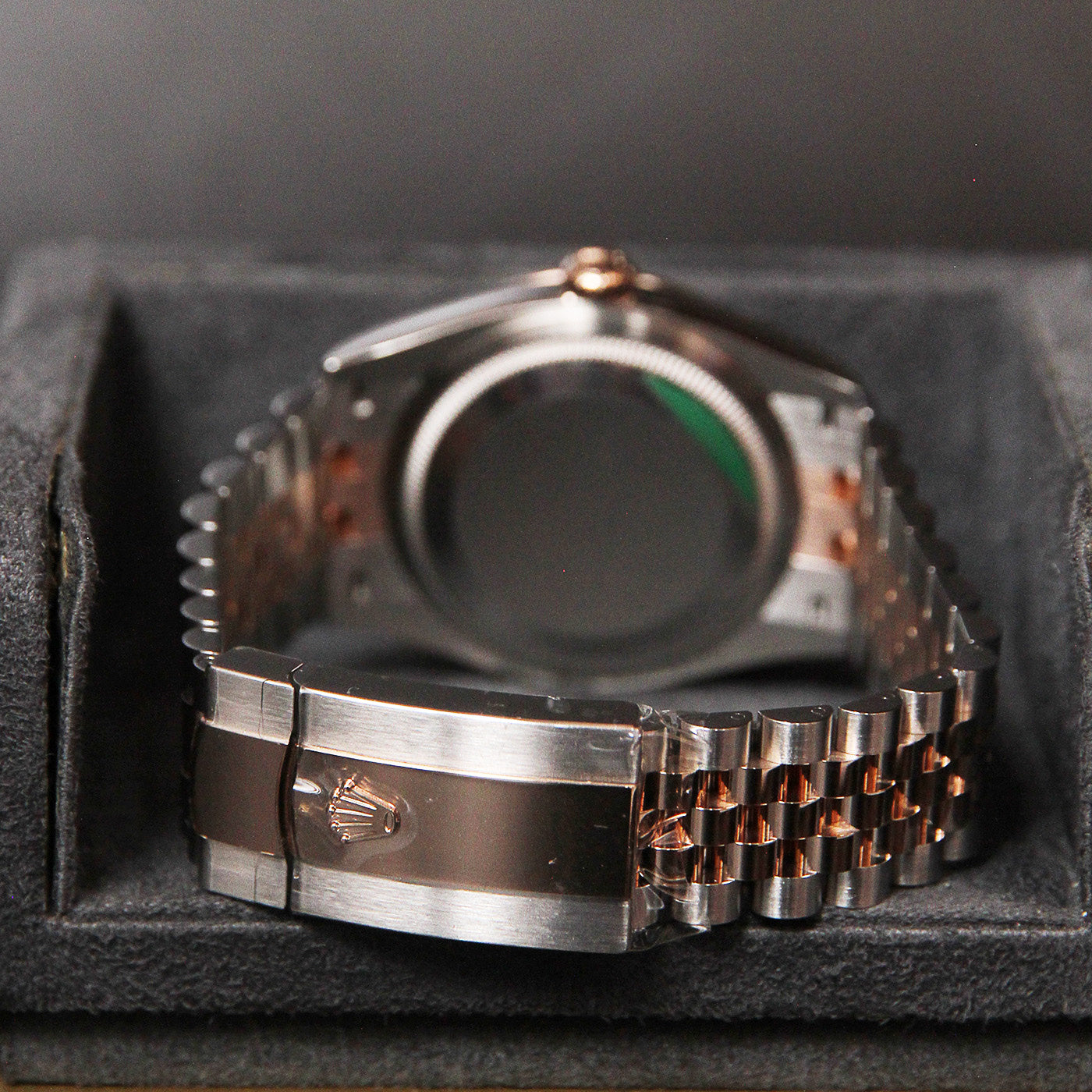 Date Just 36 Grey Dial Diamond VI IX  126231
