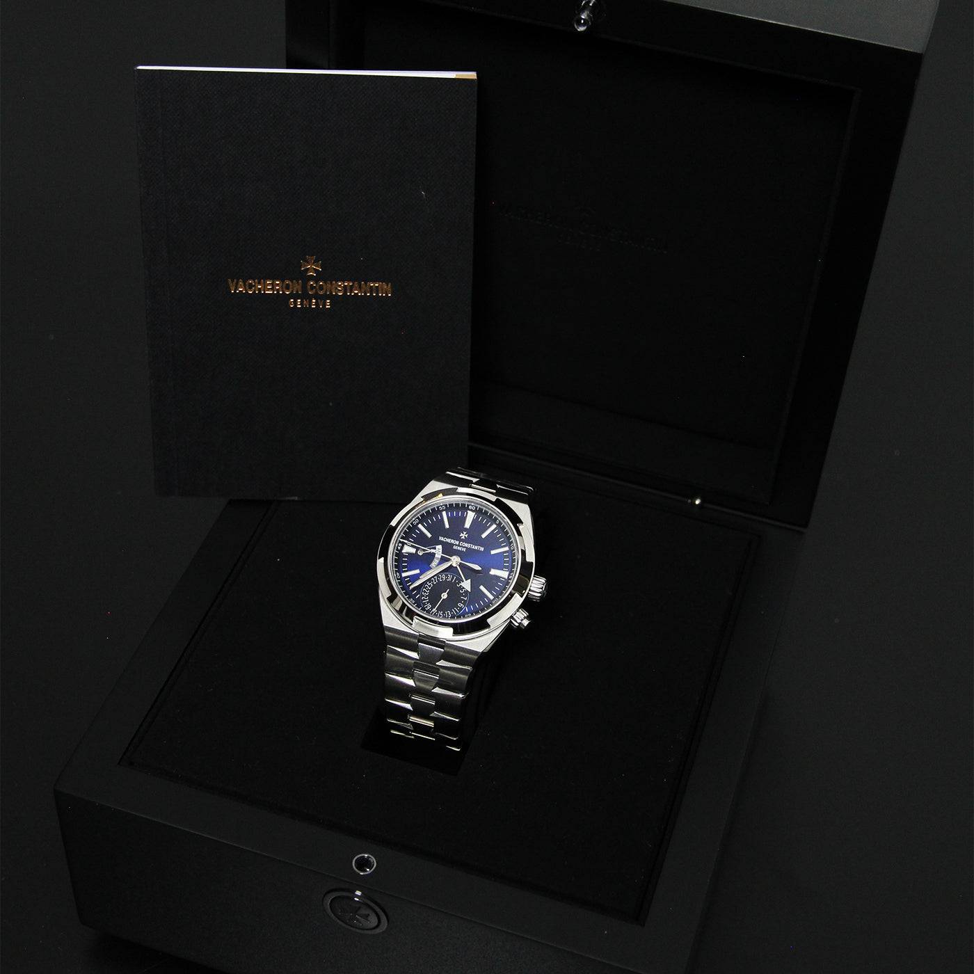 Vacheron 41 Overseas Dual Time Blue Dial 7900V/110A-B334