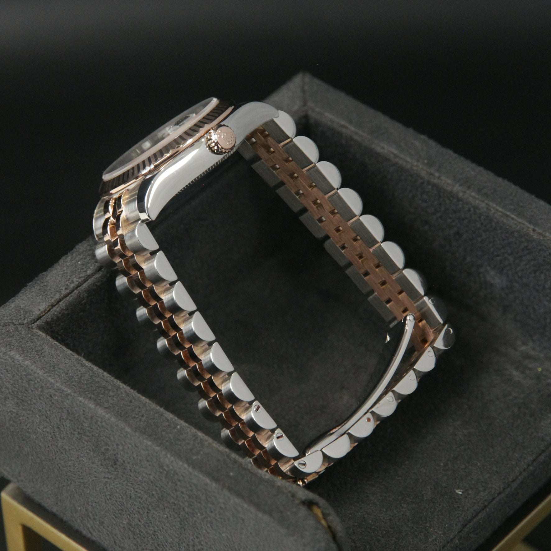DateJust 31 Black MOP Dial Diamond 10 178271NG