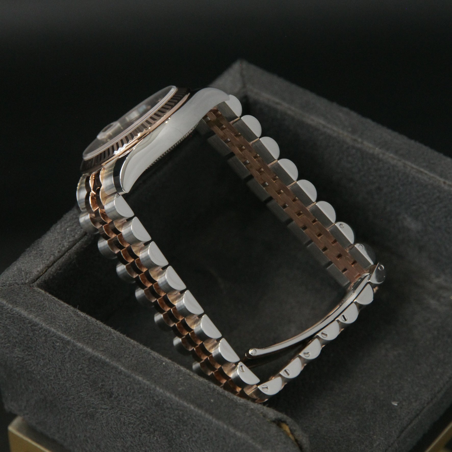 DateJust 31 Black MOP Dial Diamond 10 178271NG