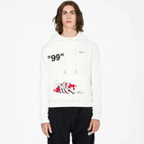 Off White Dondi Bus Hoodie White