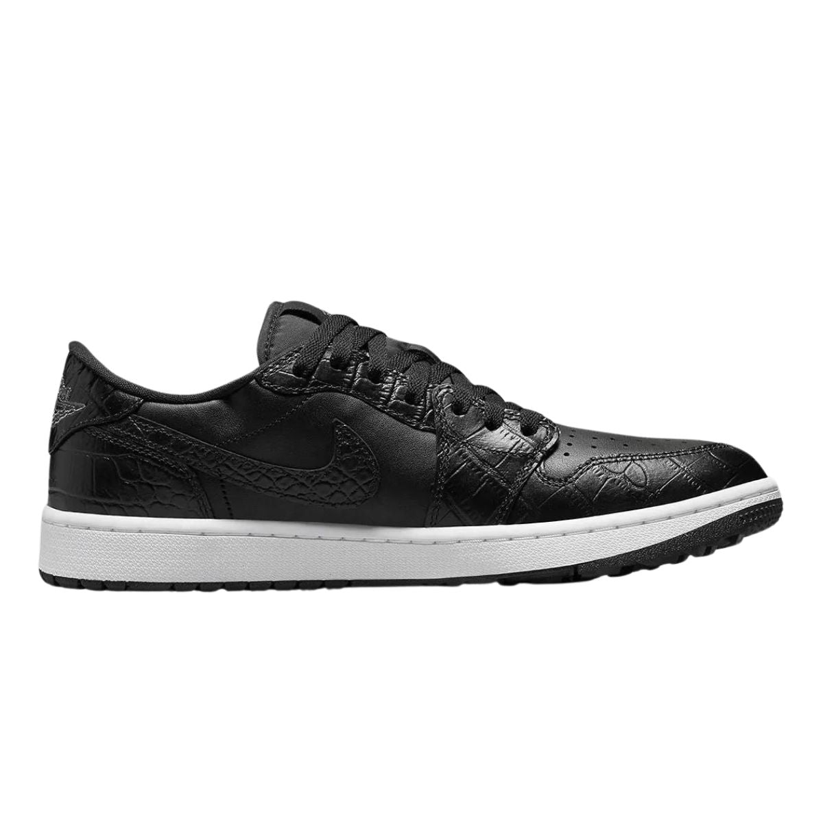 Air Jordan 1 Retro Low Golf Black Croc