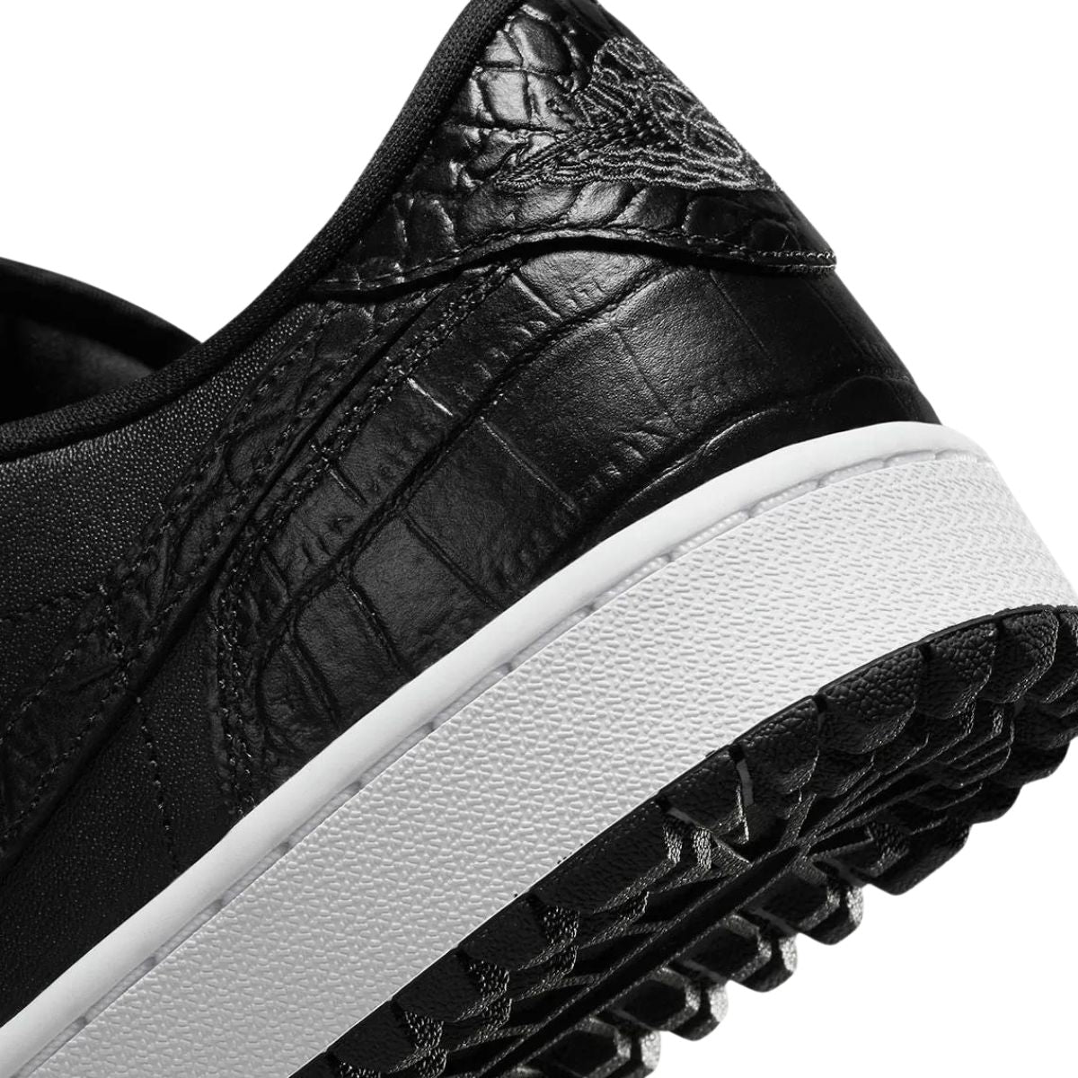 Air Jordan 1 Retro Low Golf Black Croc