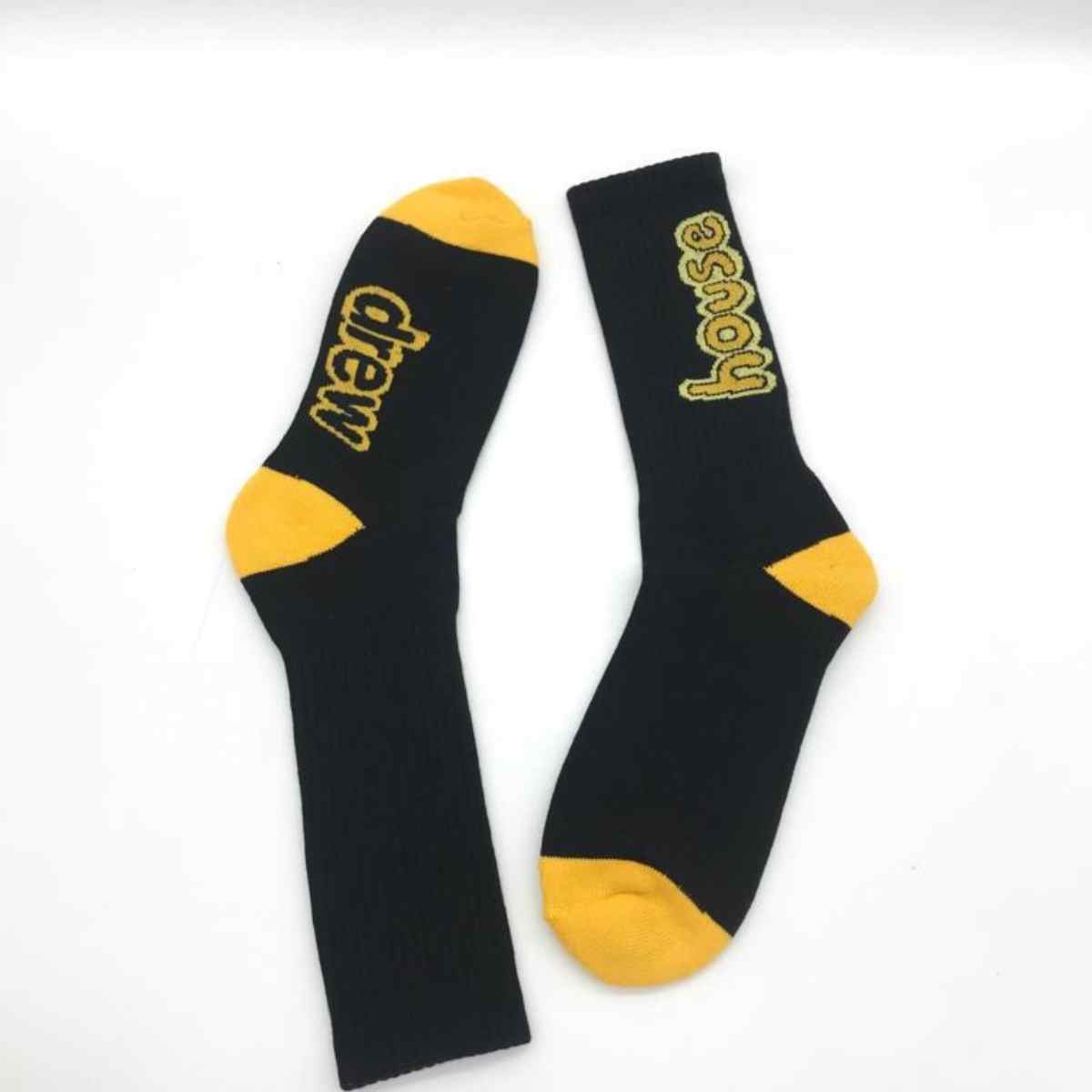 Drew House Cartoon Font Socks