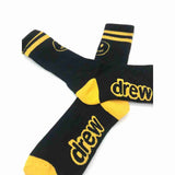 Drew House Cartoon Font Socks