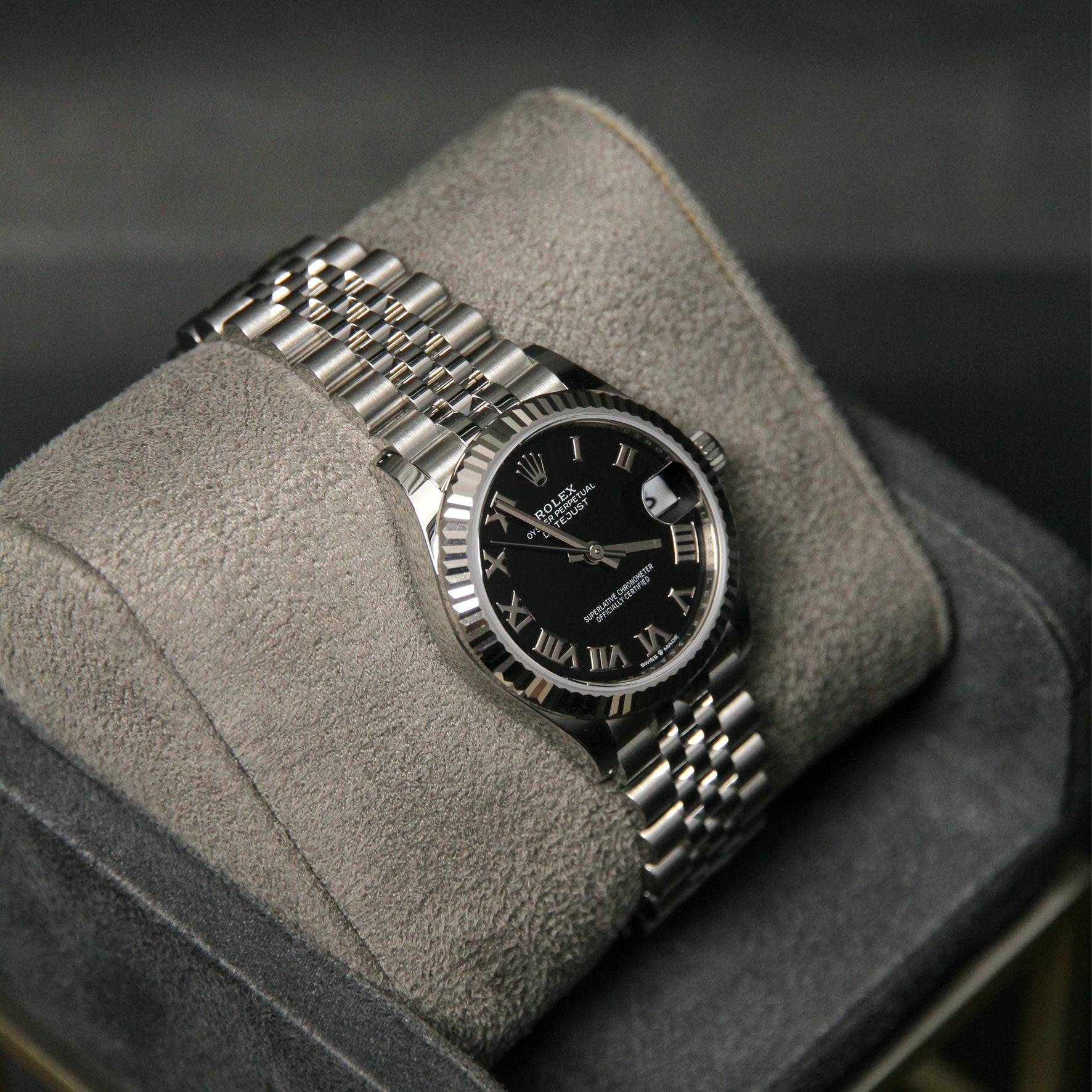 Datejust 31 Black Roman Dial 278274