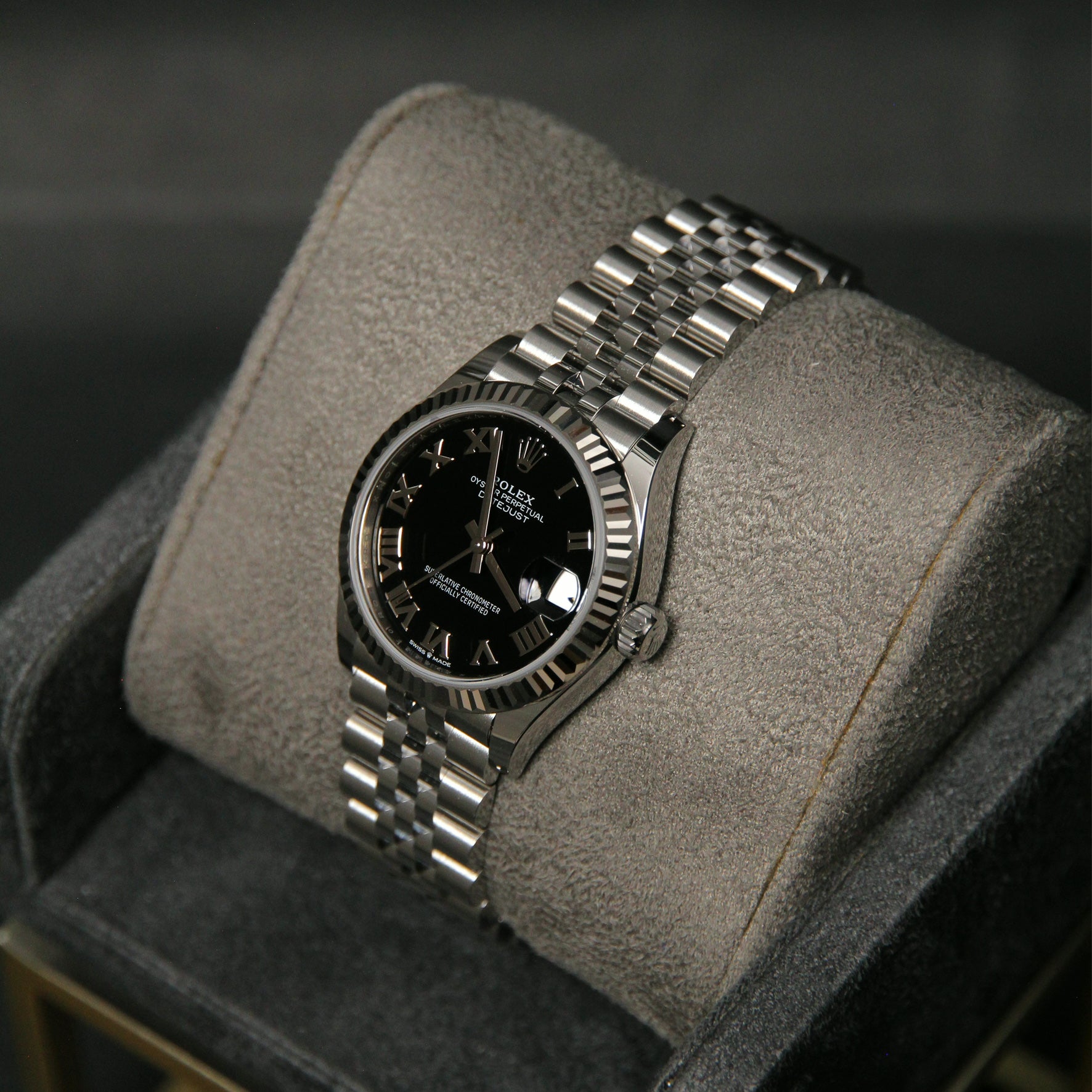 Datejust 31 Black Roman Dial 278274