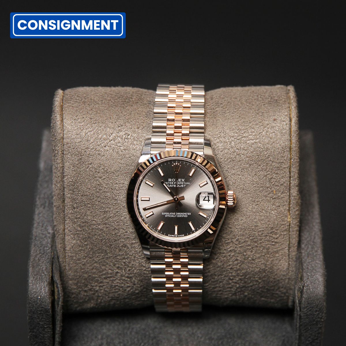 Datejust  31 Slate Index Dial Two Tone 278271