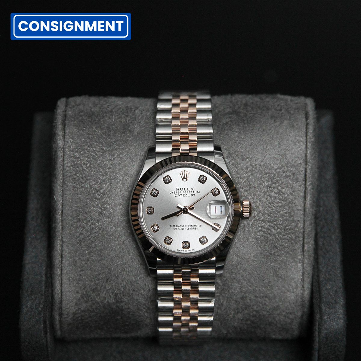 Datejust  31 Silver Dial Diamond 10 278271G