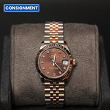 Datejust  31 Choco Diamond 10 Dial 278271G