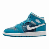 Air Jordan 1 Mid Washed Denim (GS)