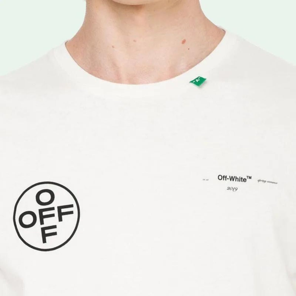 Off White Stencil Long Sleeve T-Shirt T-shirt