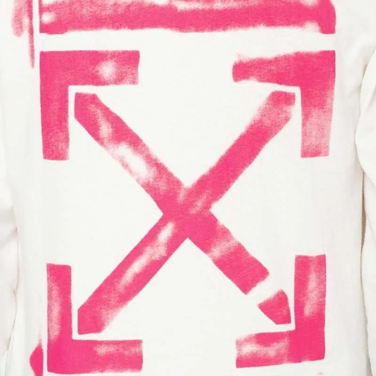 Off White Stencil Long Sleeve T-Shirt T-shirt