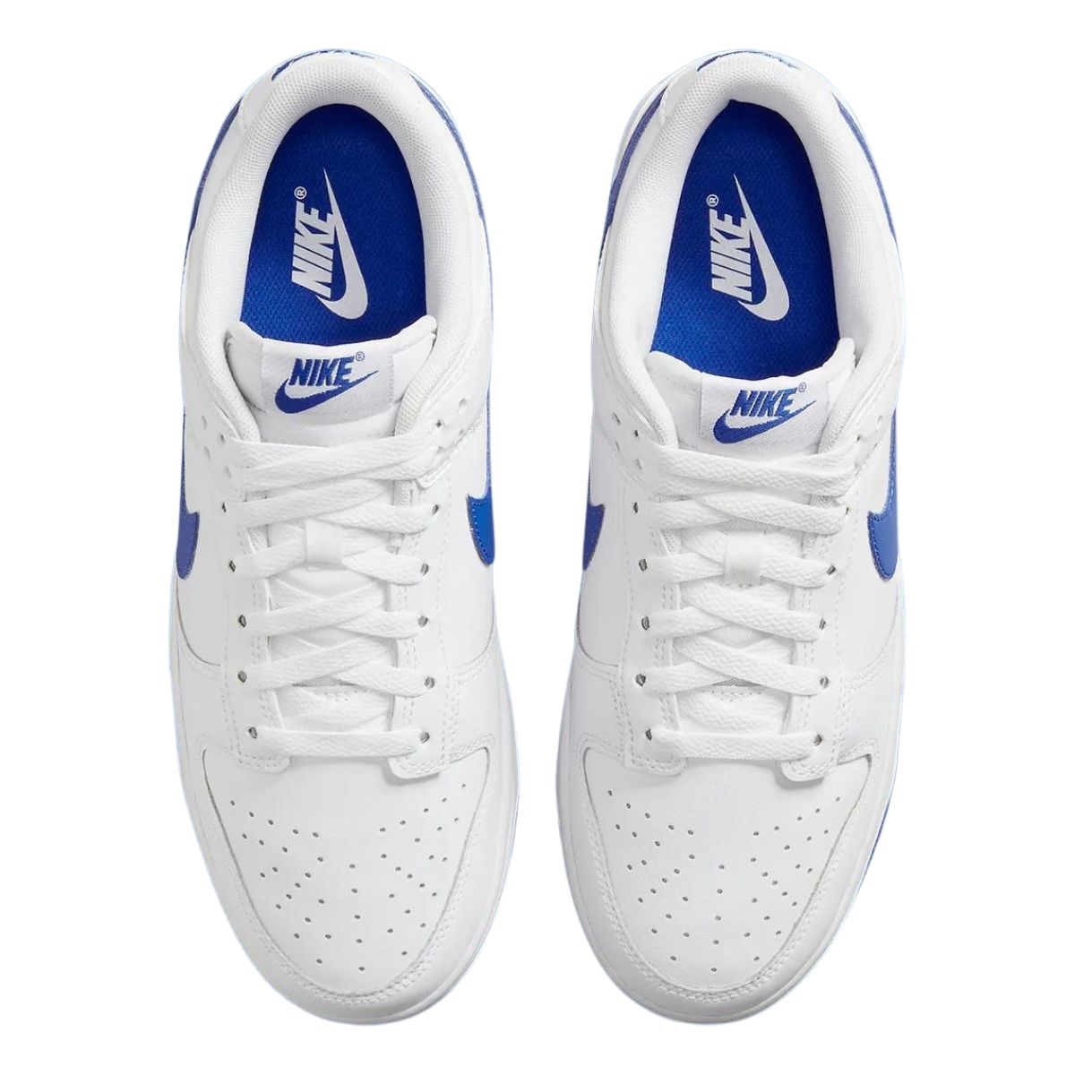 Nike Dunk Low White Hyper Royal