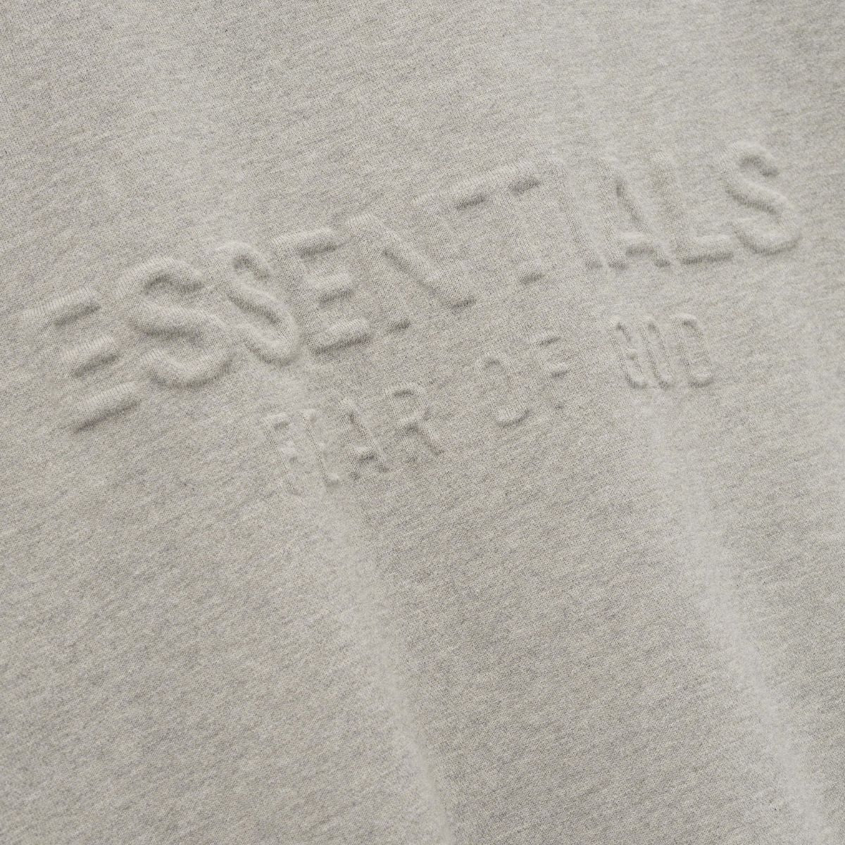 Fear Of God Essentials Embossed 90s Fit Fleece Zip-Up Hoodie