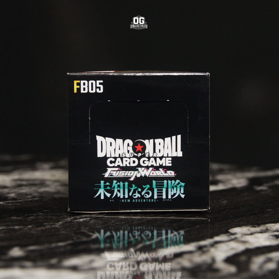 Dragon Ball Super Card Game Fusion World Booster Pack Unknown Adventure FB05 Box