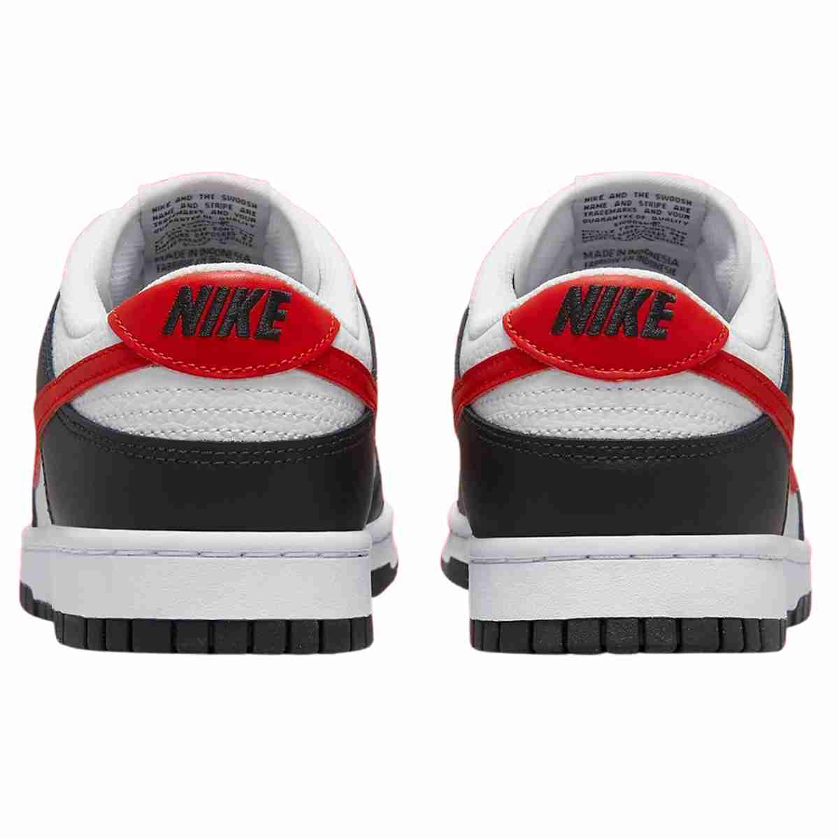 Nike Dunk Low Red Swoosh Panda